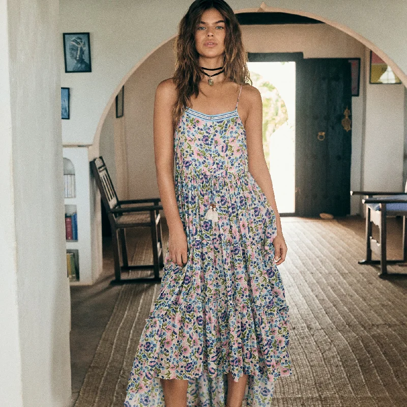 short sleeve maxi dress-Impala Lily Sundress