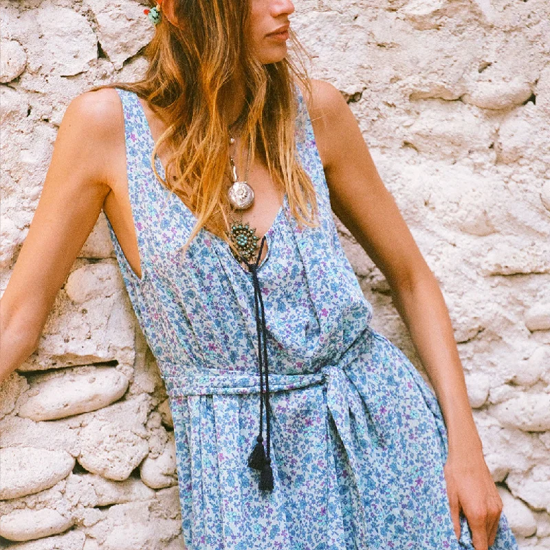 floral wrap dress-Love Jetty Sundress