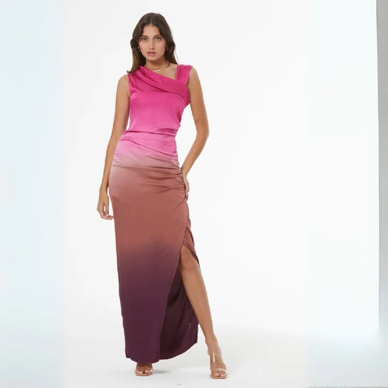 pastel pink evening dress-YFB - Gimlit Dress