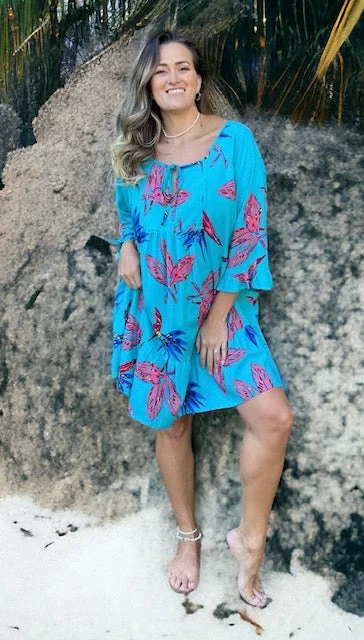 floral sundress-Bondi Dress - Echo Print