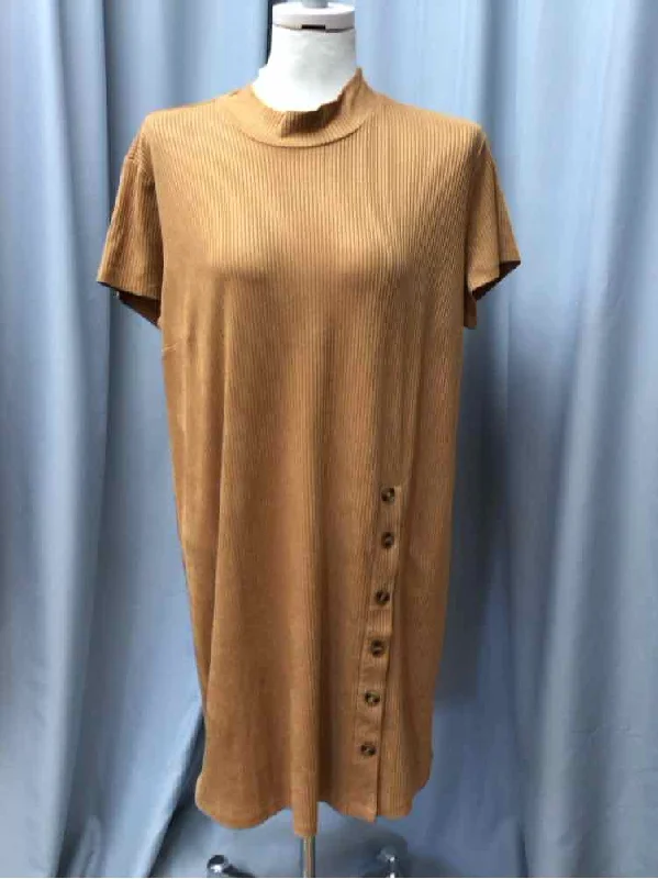 gold sequin dress-CATO SIZE X LARGE Ladies DRESS