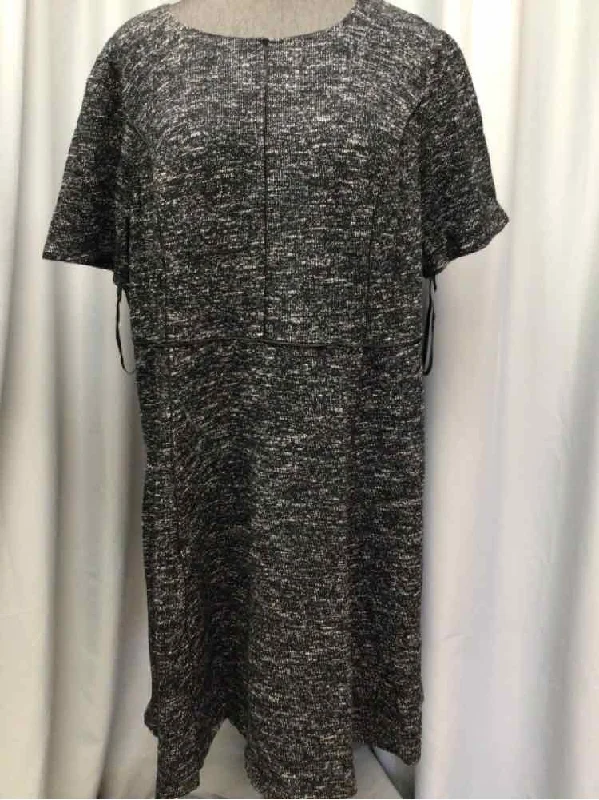 ruffle trim dress-TALBOTS SIZE 24 Ladies DRESS