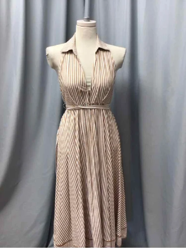 gold evening dress-VERNACULAR SIZE SMALL Ladies DRESS