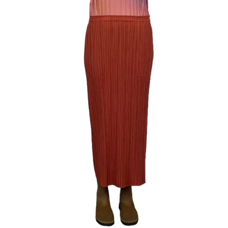 gold pencil skirt-MONTHLY COLORS: APRIL SLIM SKIRT